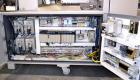 Used Bosch Doboy Model Linium 315 Horizontal Flow Wrapper. Machine is of stainless steel construction, rated up to 350 packages/minute, 8' long in line indexing feed conveyor with 5