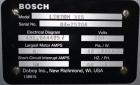 Used Bosch Doboy Model Linium 315 Horizontal Flow Wrapper. Machine is of stainless steel construction, rated up to 350 packages/minute, 8' long in line indexing feed conveyor with 5