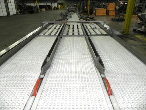 Used APM Model MS3-18SS Horizontal Shrink Wrapper capable of speeds up to 180 packages per minute.  Has a seal bar width of 18".  Machine is of stainless steel construction.  Has roller conveyor and ...
