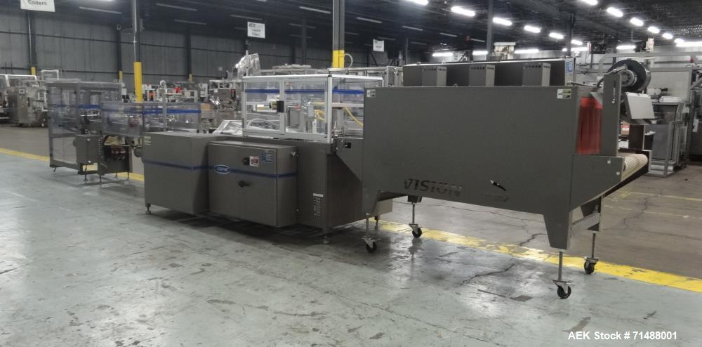 Used Arpac Great Lakes Model TS37 Vertical Seal Horizontal Shrink Wrapper