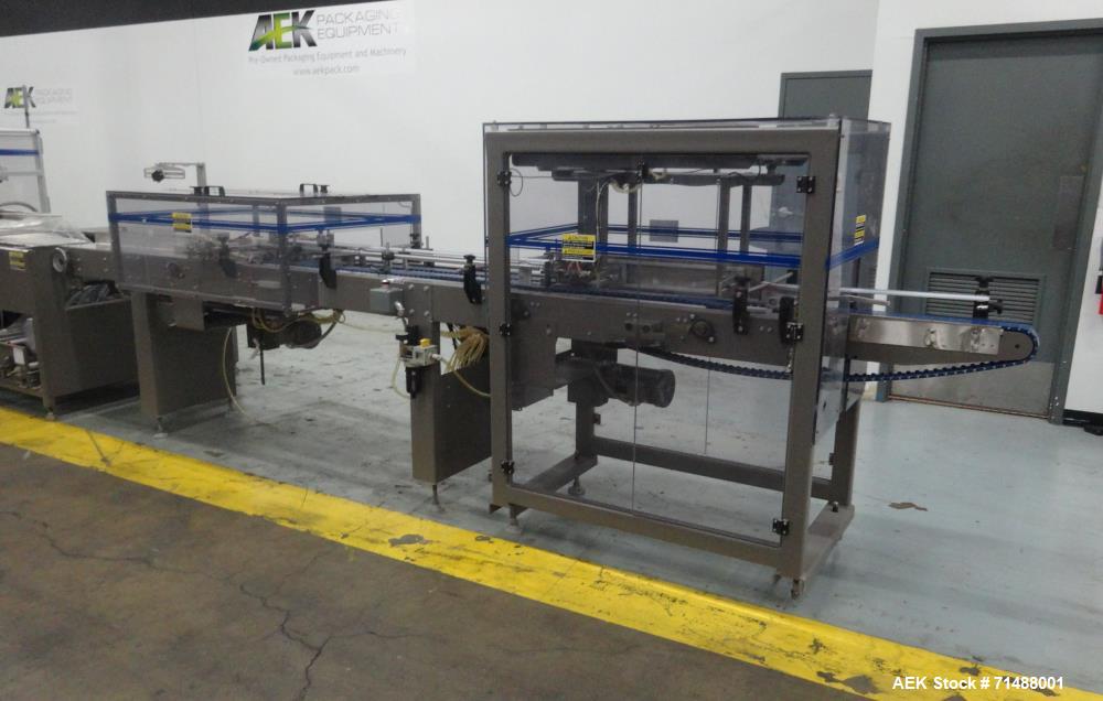 Used Arpac Great Lakes Model TS37 Vertical Seal Horizontal Shrink Wrapper