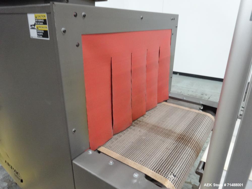 Used Arpac Great Lakes Model TS37 Vertical Seal Horizontal Shrink Wrapper