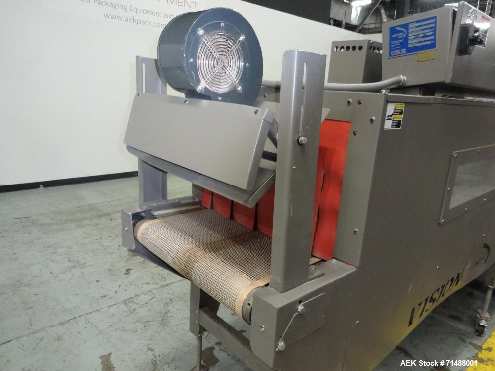 Used Arpac Great Lakes Model TS37 Vertical Seal Horizontal Shrink Wrapper
