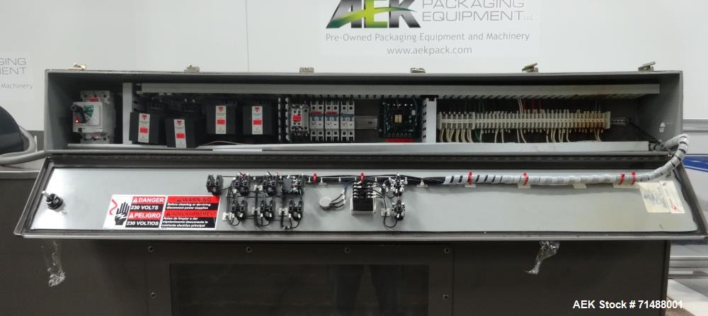 Used Arpac Great Lakes Model TS37 Vertical Seal Horizontal Shrink Wrapper