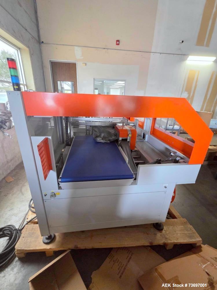 Used Clamco 6800CS-XL Auto Side Seal Horizontal Shrink Wrapper – High-Speed Automatic Side Seal Packaging Machine