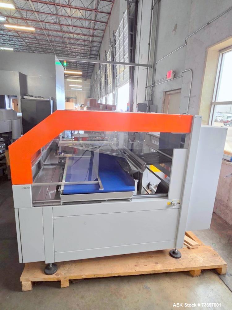Used Clamco 6800CS-XL Auto Side Seal Horizontal Shrink Wrapper – High-Speed Automatic Side Seal Packaging Machine