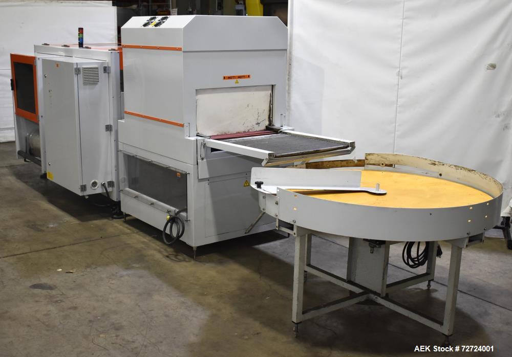 Clamco Model 6800CS Horizontal Side Seal Shrink Wrapper. up to 70PPM