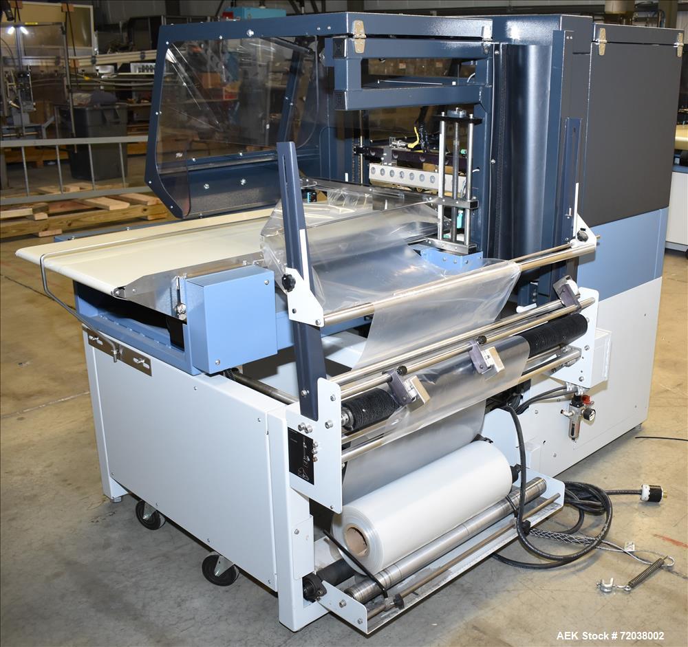 Used Conflex Model Fusion Intermittent Motion Side Seal Shrink Wrapper.