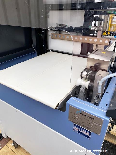 Used Conflex Fusion Intermittent Motion Side Seal Shrink Wrapper