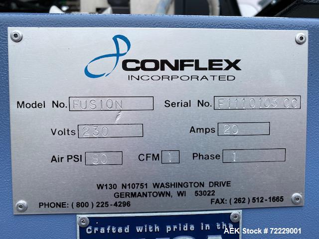 Used- Conflex Fusion Intermittent Motion Side Seal Shrink Wrapper