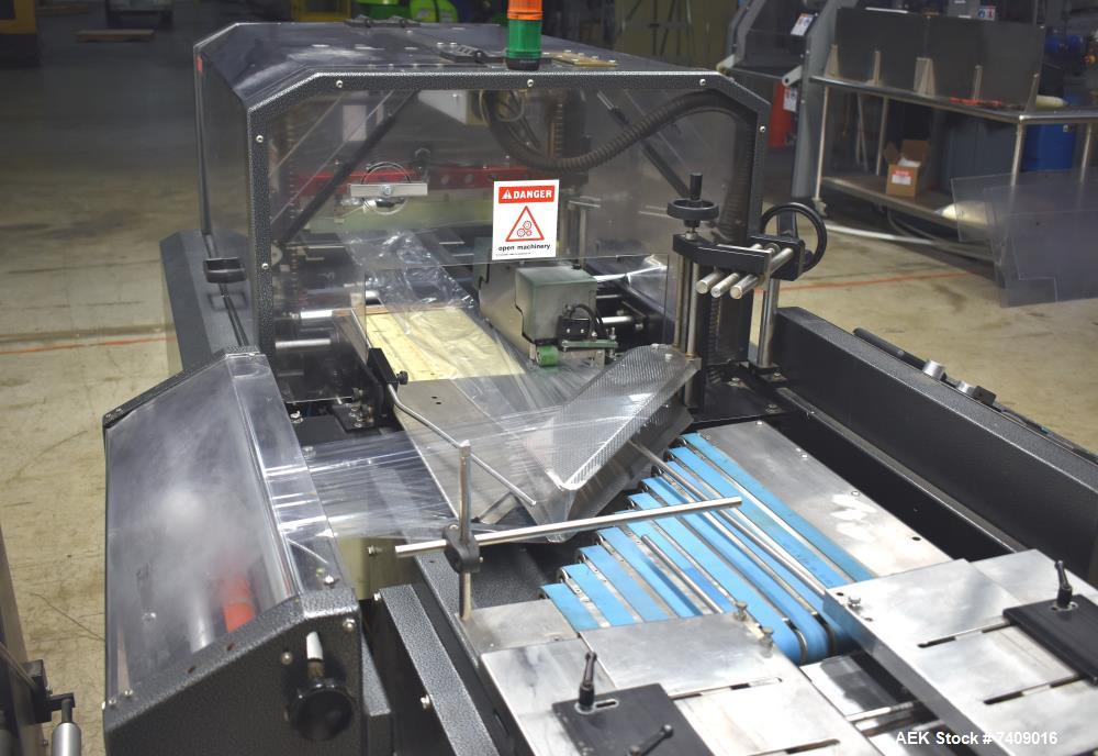 Used Extreme Packaging Model AL-35 Side Seal Shrink Wrapper with Flight Bar Inf