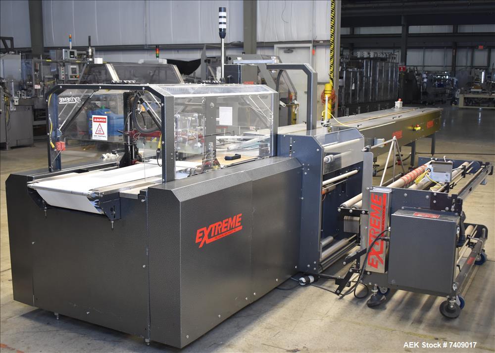 Used Extreme Packaging Machinery Model S-18 Automatic Dual Axis Servo Continuou