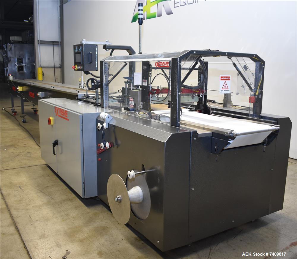 Used Extreme Packaging Machinery Model S-18 Automatic Dual Axis Servo Continuou