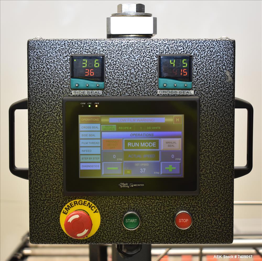 Used Extreme Packaging Machinery Model S-18 Automatic Dual Axis Servo Continuou