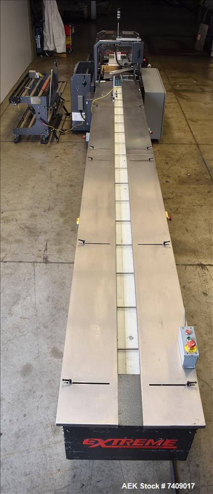 Used Extreme Packaging Machinery Model S-18 Automatic Dual Axis Servo Continuou