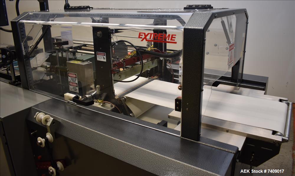 Used Extreme Packaging Machinery Model S-18 Automatic Dual Axis Servo Continuou