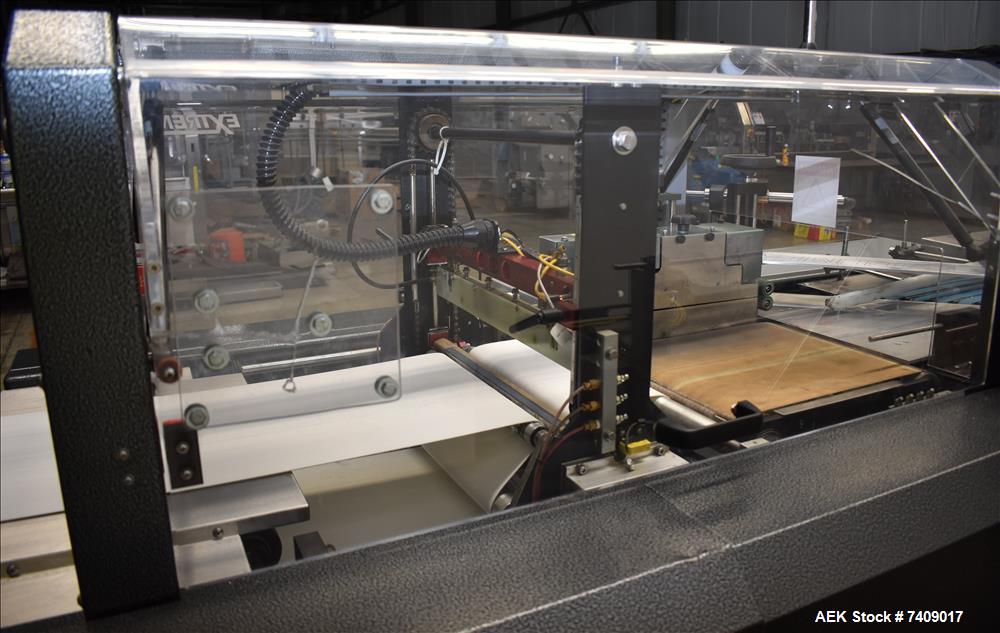 Used Extreme Packaging Machinery Model S-18 Automatic Dual Axis Servo Continuou
