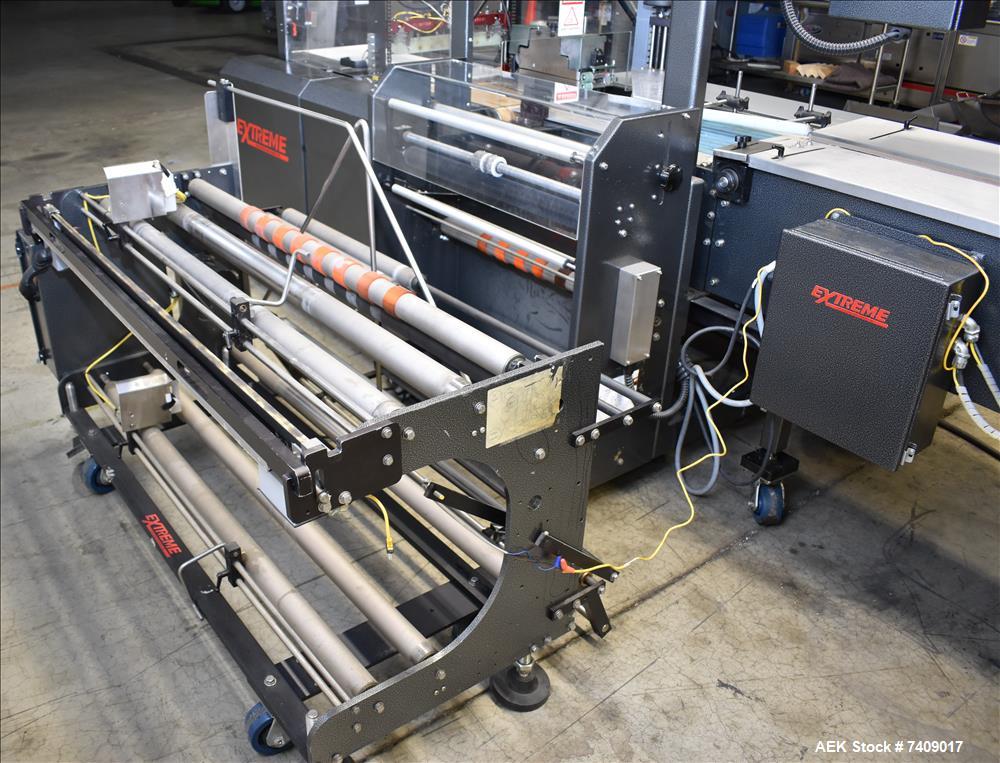 Used Extreme Packaging Machinery Model S-18 Automatic Dual Axis Servo Continuou