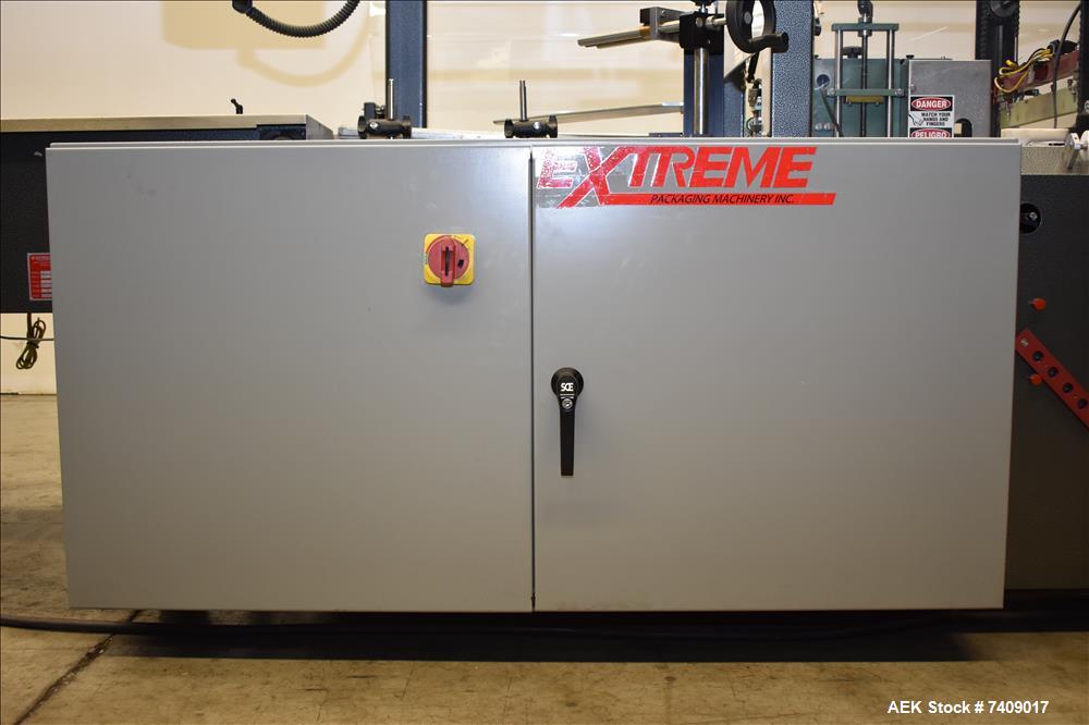 Used Extreme Packaging Machinery Model S-18 Automatic Dual Axis Servo Continuou