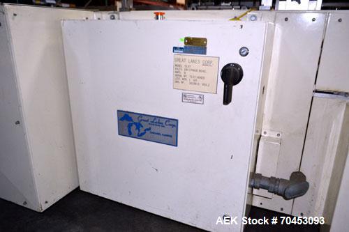 Used Great Lakes TS37 Side Seal Horizontal Shrink Wrapper capable of speeds up to 70 PPM. Unit is one of the most versatile packaging machines on the market. It features fast and easy change over for...