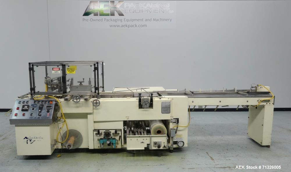 Used Great Lakes (Arpac) Model TS37 Side Seal Horizontal Shrink Wrapper