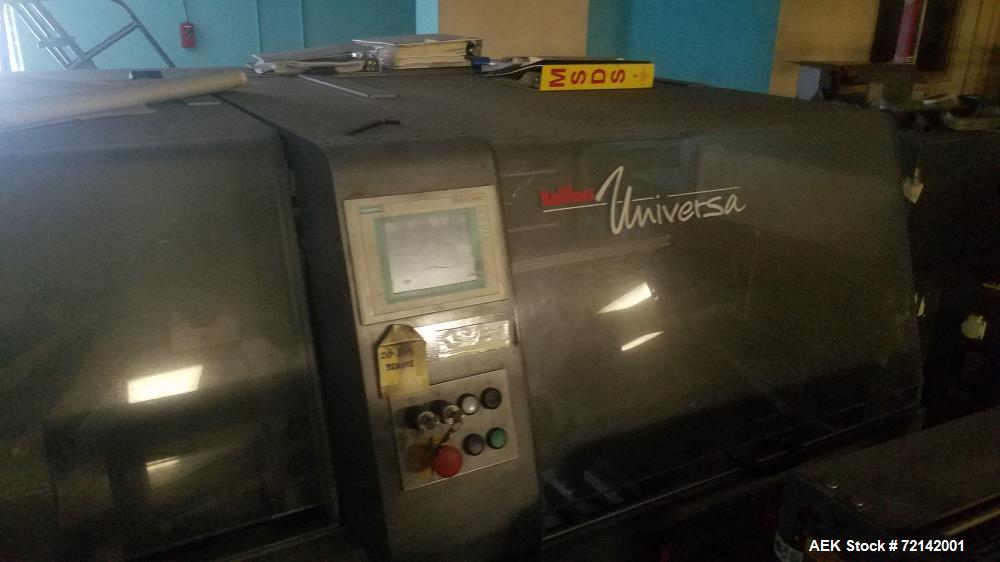 Used Kallfass Horizontal Side Sealer, Model Universa 400.
