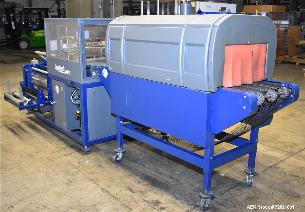 Used Lantech Side Sealer and Shrink Tunnel, Model SW1000-ST700