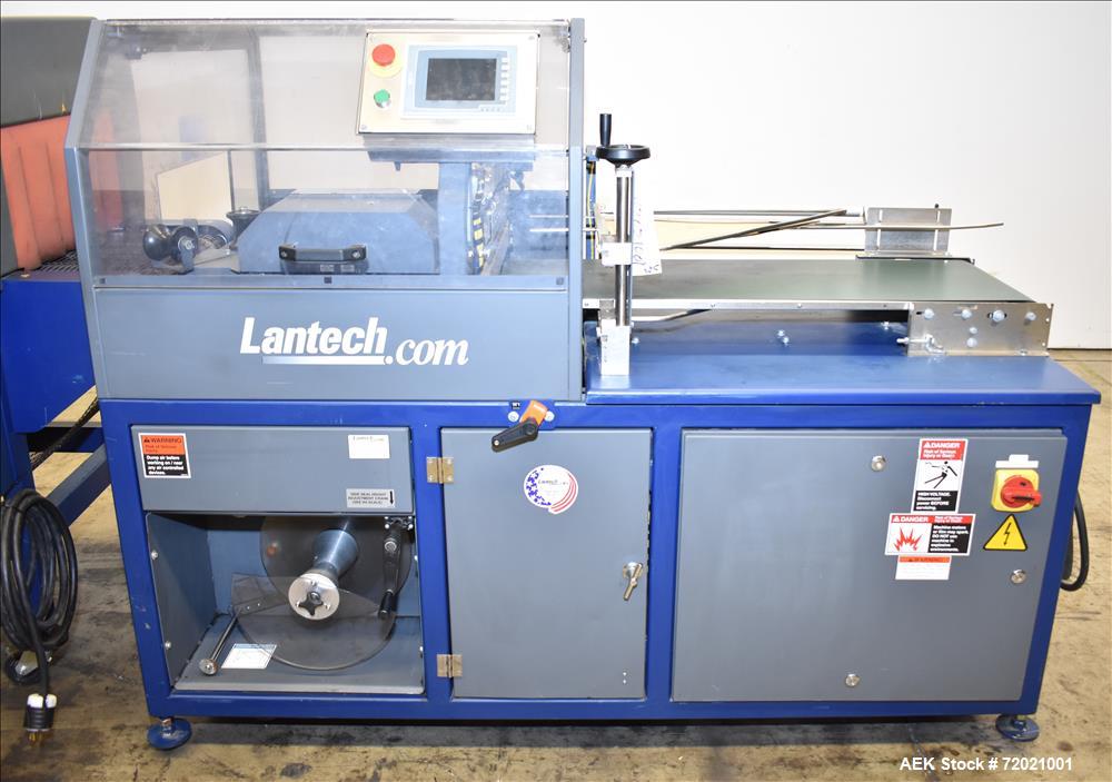 Used- Lantech Side Sealer and Shrink Tunnel, Model SW1000-ST700