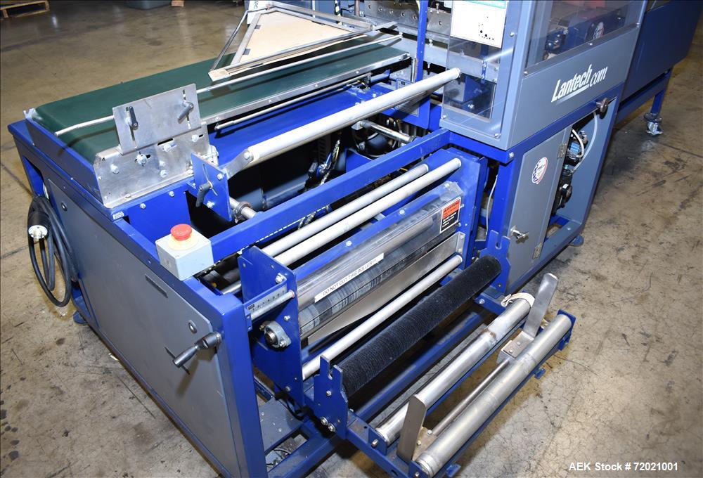 Used- Lantech Side Sealer and Shrink Tunnel, Model SW1000-ST700