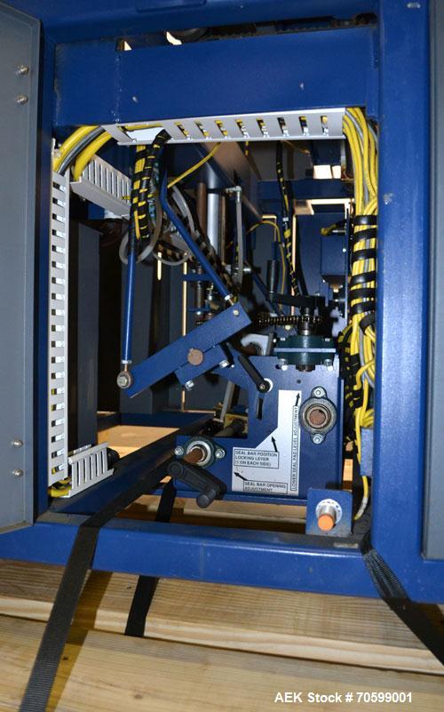 Used Lantech Model SW1000 Automatic Side Seal Shrink Wrapper. Capable of speeds up to 40 packages per minute or 90 lineal feet per minute has side seal. Intermittent motion.Package size range: length...