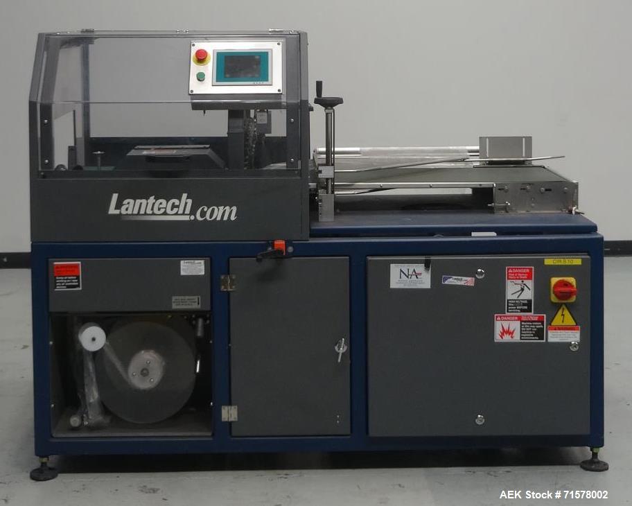 Used Lantech Model SW1000 Automatic Side Seal Shrink Wrapper