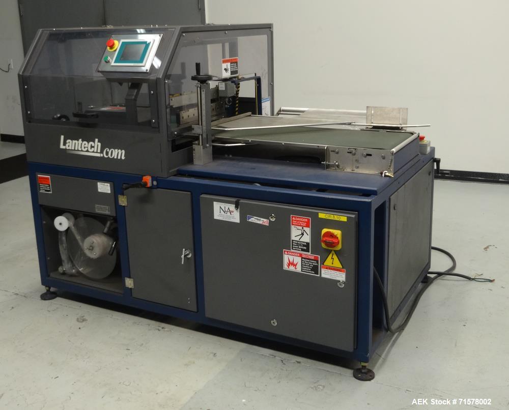 Used Lantech Model SW1000 Automatic Side Seal Shrink Wrapper