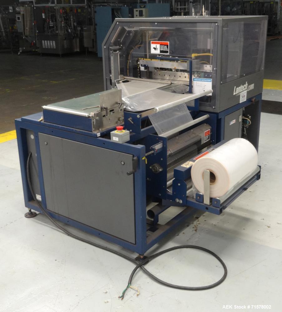 Used Lantech Model SW1000 Automatic Side Seal Shrink Wrapper