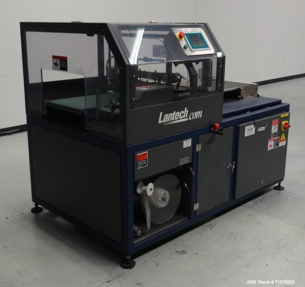 Used Lantech Model SW1000 Automatic Side Seal Shrink Wrapper