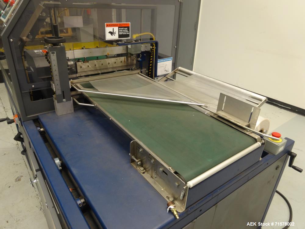 Used Lantech Model SW1000 Automatic Side Seal Shrink Wrapper