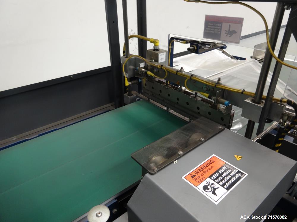 Used Lantech Model SW1000 Automatic Side Seal Shrink Wrapper