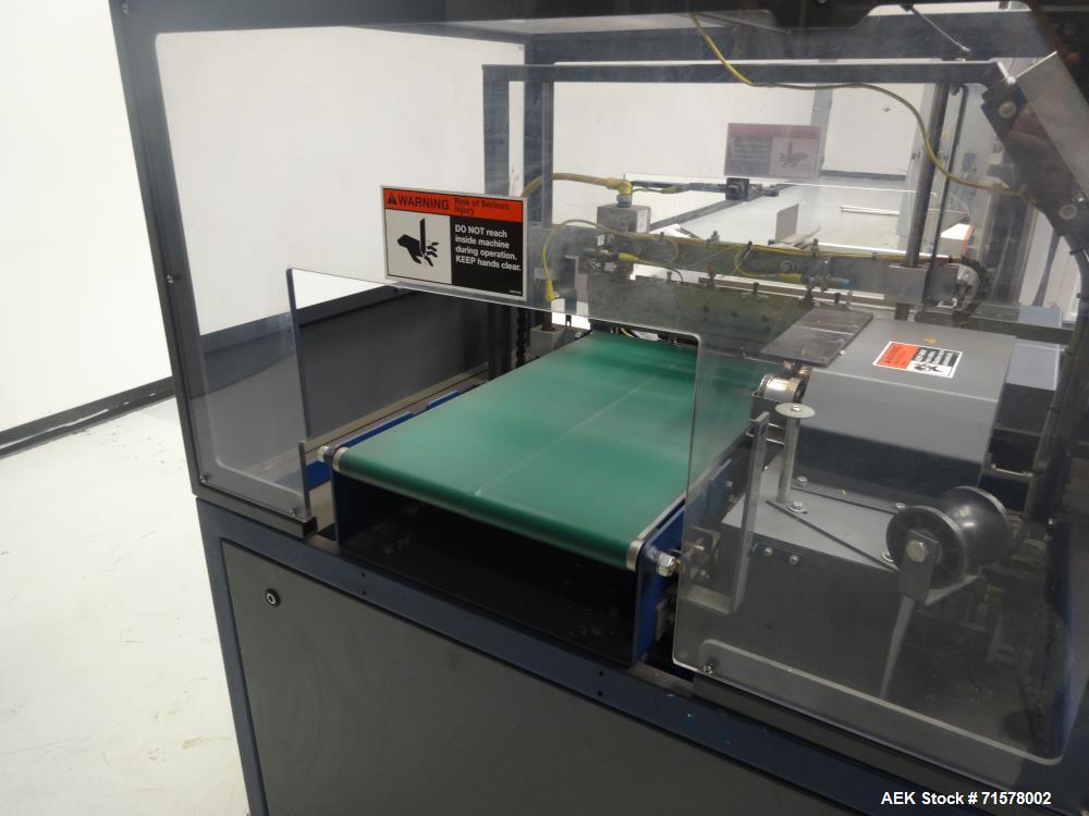 Used Lantech Model SW1000 Automatic Side Seal Shrink Wrapper