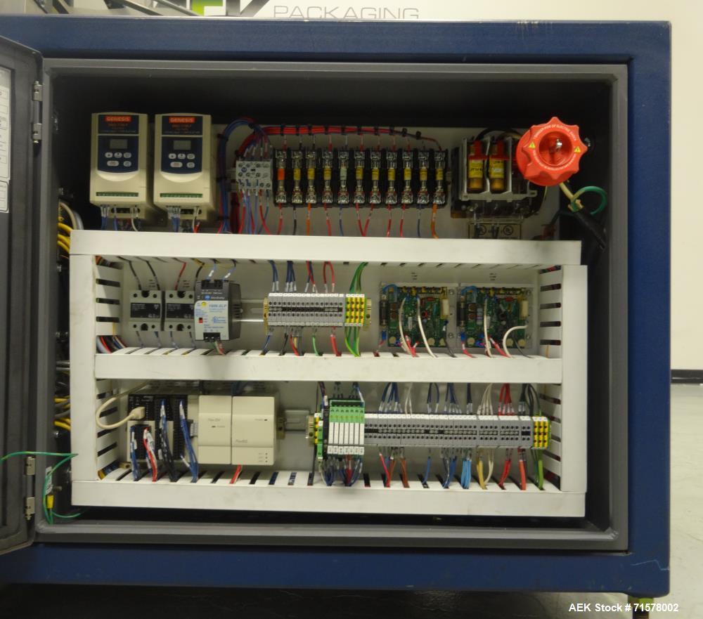 Used Lantech Model SW1000 Automatic Side Seal Shrink Wrapper