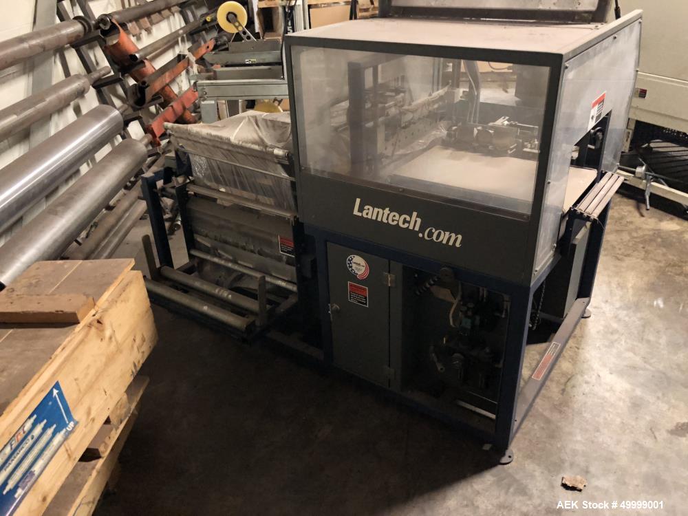 Used- Lantech Model SW Side Seal Shrink Wrapper