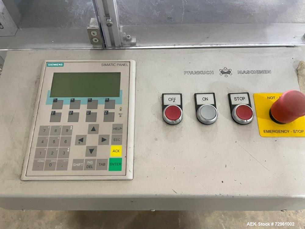 Used Pfankuch VP 7506-2 Dual Horizontal Wrapper – High-Speed Packaging