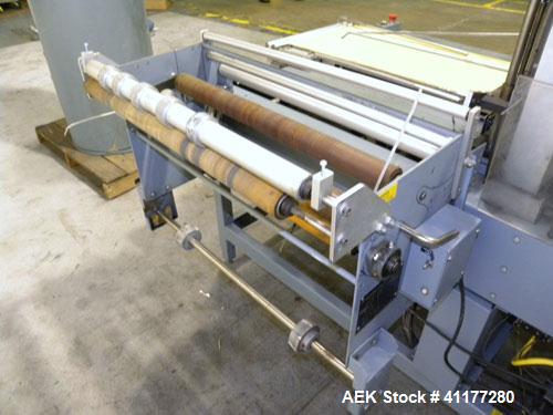 Used Shanklin Shrink Wrapper and Automatic L Bar Sealer With Side Sealer, Model CF-1, Carbon Steel. Fully automatic operation. Automatic package length adjustment. Up to 30 packages per minute. Packa...