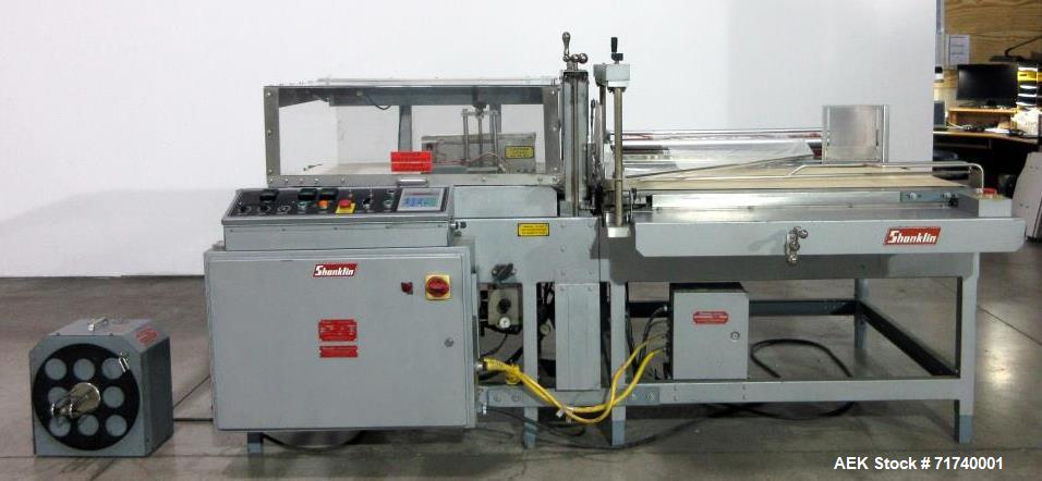 Used- Shanklin Model CF-3 Automatic Side Seam Shrink Wrapper