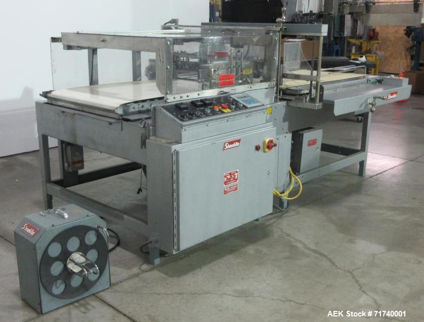 Used Shanklin Model CF-3 Automatic Side Seam Shrink Wrapper