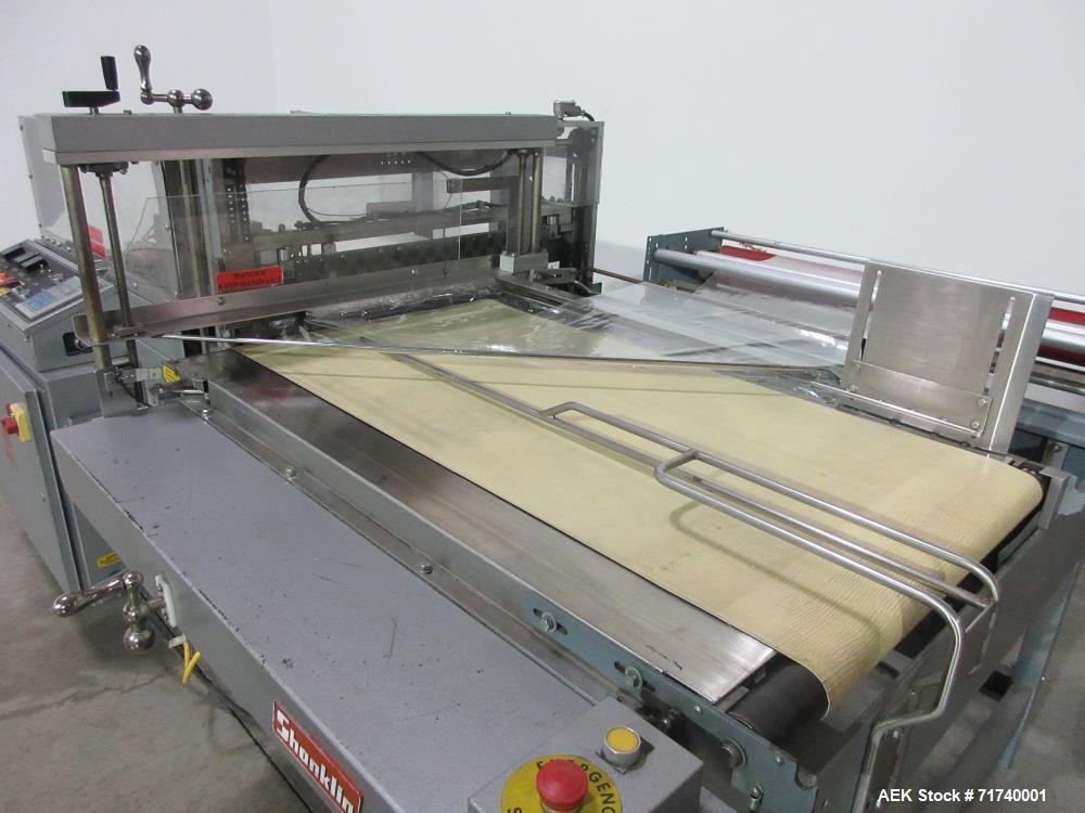 Used Shanklin Model CF-3 Automatic Side Seam Shrink Wrapper
