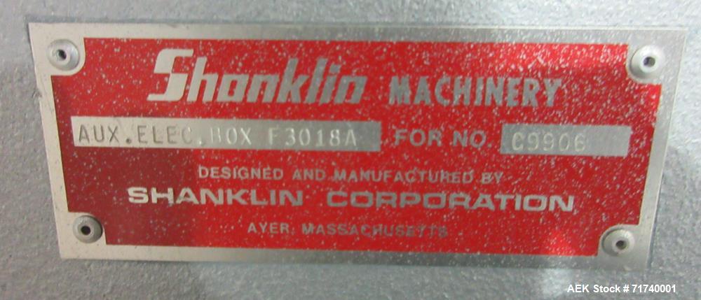 Used Shanklin Model CF-3 Automatic Side Seam Shrink Wrapper