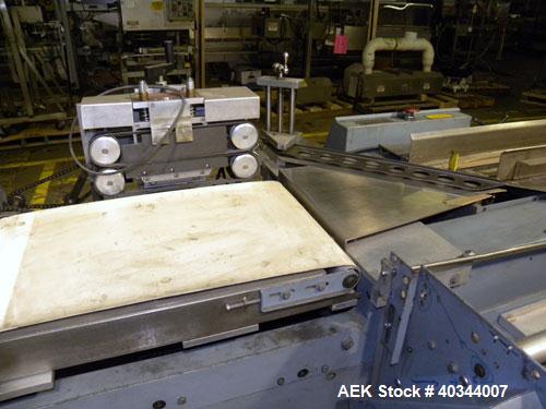 Used Shanklin F5B Horizontal Side Seal Shrink Wrapper – 75 PPM, 9’ Infeed, Allen Bradley PLC