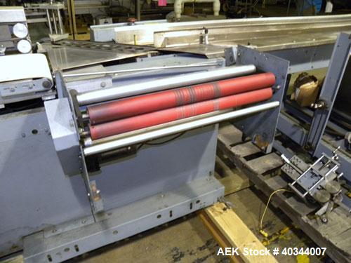 Used Shanklin F5B Horizontal Side Seal Shrink Wrapper – 75 PPM, 9’ Infeed, Allen Bradley PLC
