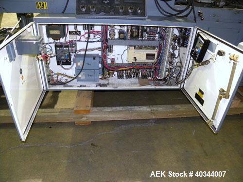 Used Shanklin F5B Horizontal Side Seal Shrink Wrapper – 75 PPM, 9’ Infeed, Allen Bradley PLC