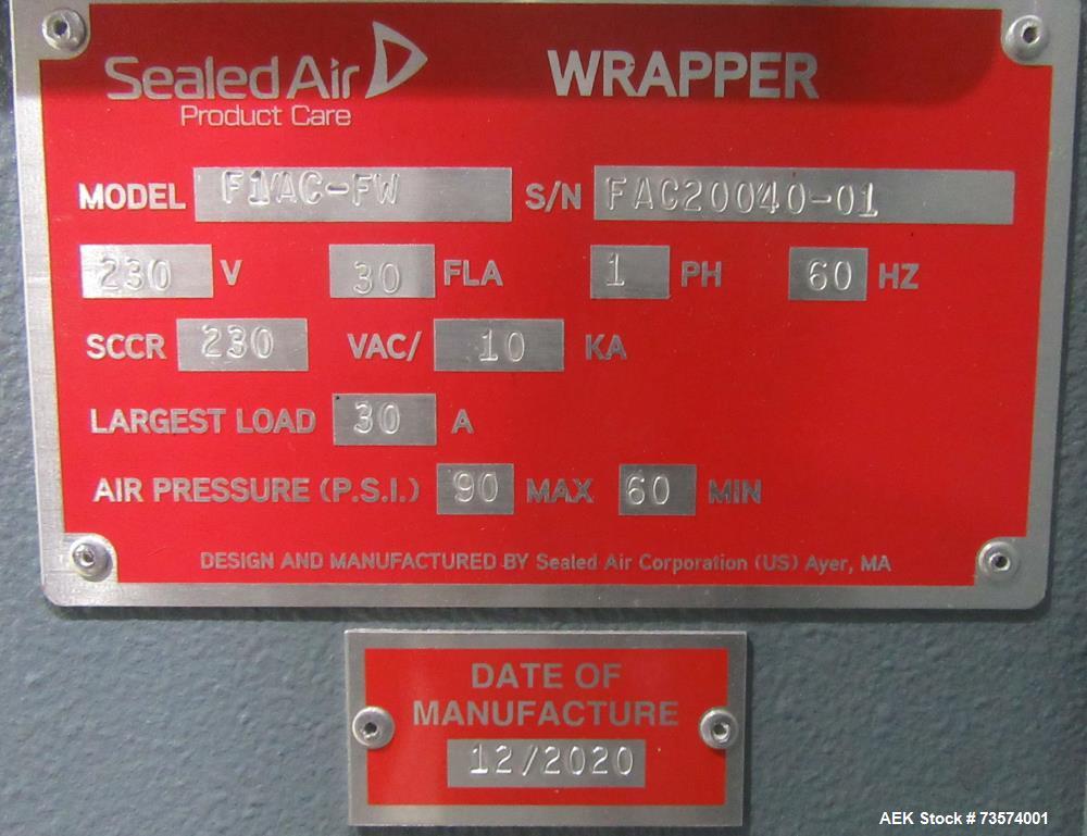 Used Shanklin Model F1AC Horizontal Flowrap Automated Mailing System