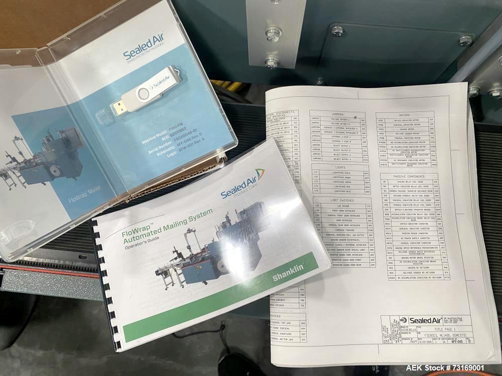 Sealed Air (Shanklin) Horizontal Flow Wrapper, Model F1AC-FW.